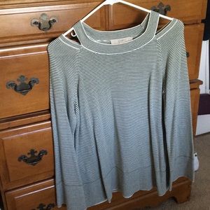 Loft striped sweater